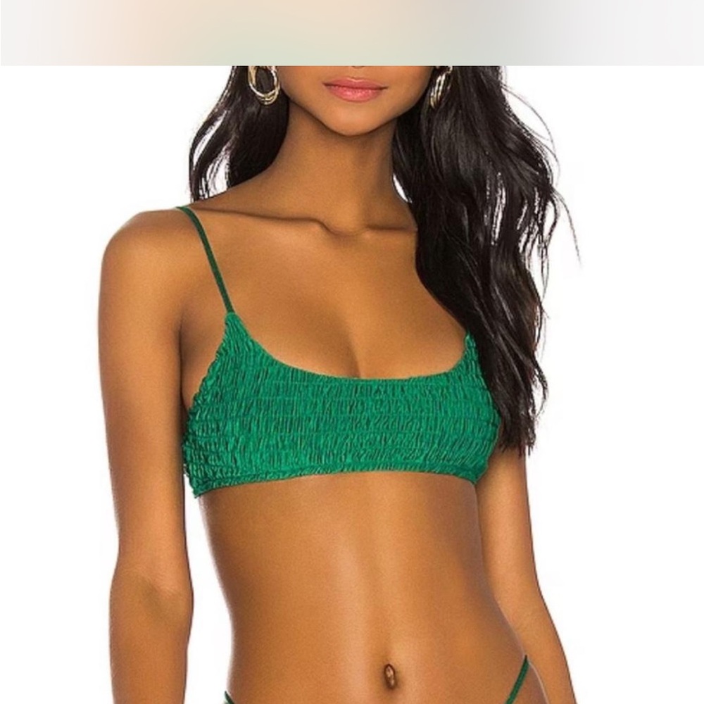 Green Bikini Top
